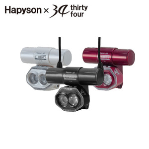 HAPYSON X THIRTY34FOUR[하피손X써티포] 하피손 USB 충전식 체스트 라이트  YF-201 INTIRAY 600루멘