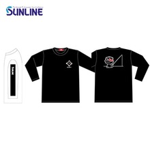 SUNLINE[선라인]   선라인X헬로우키티 콜라보 긴소매  티셔츠 SKT-1822 블랙색상