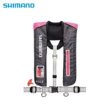 SHIMANO[시마노] 라이프 에어 자켓 (자동팽창식 구명 자켓) VF-051K *차콜 핑크*