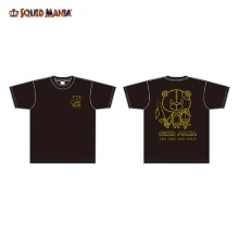 SQUID MANIA[스퀴드매니아] 무늬오징어 에깅 로봇 쿠마 티셔츠 (라메골드)