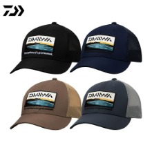 DAIWA[다이와] 로고 자수 트래커캡 모자  DC-4122