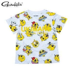 Gamakatsu[가마가츠] 우키마로 우키 우키 어린이 티셔츠 UK8022